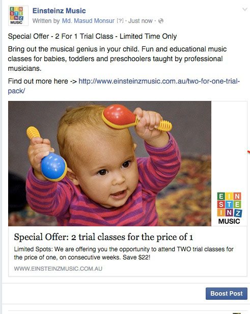 FACEBOOK ADS CASE STUDY : CAMPAIGN ON A SMALL BUDGET 1 Facebook Ads Case Study